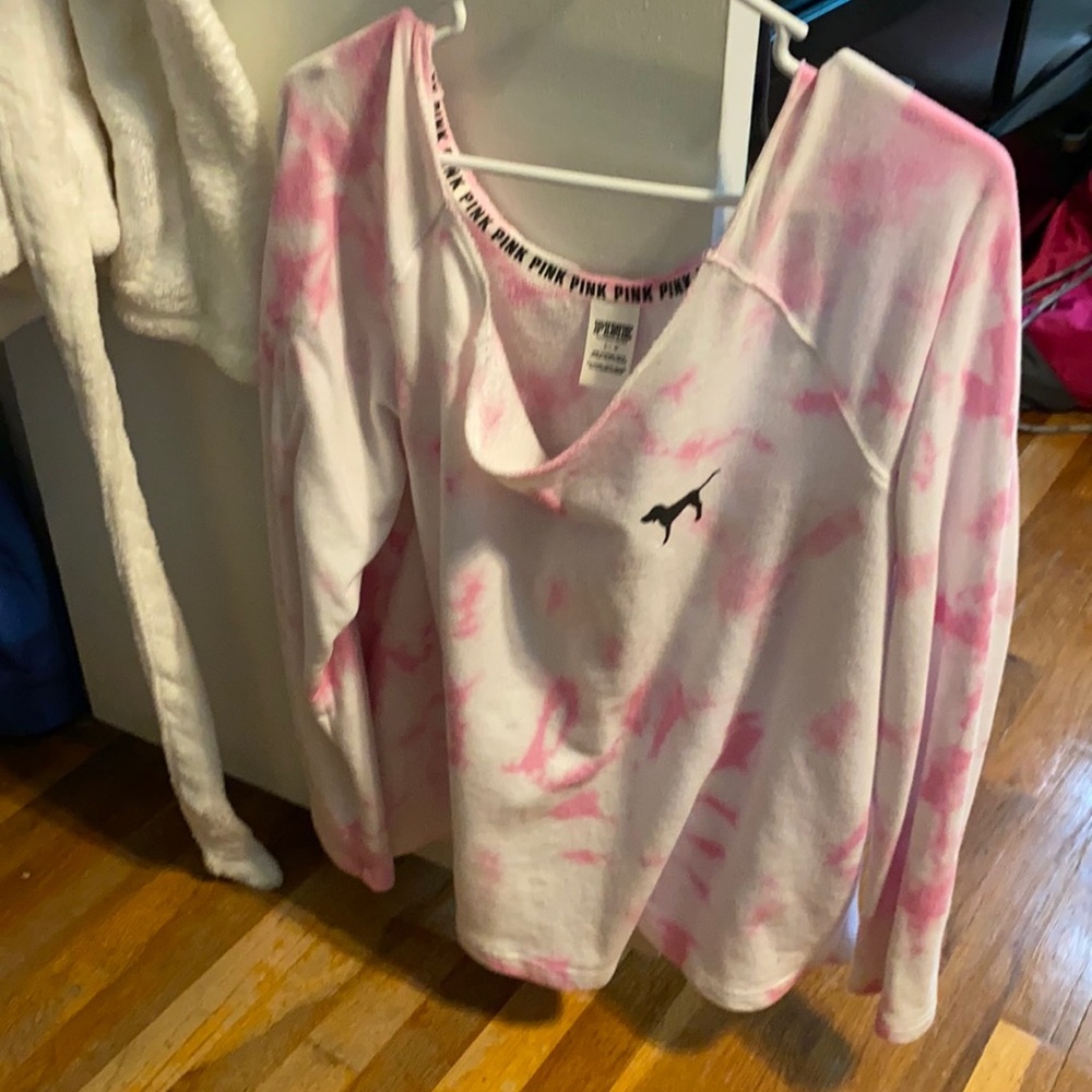 Victoria’s Secret Pink Tie Dye Off The Shoulder